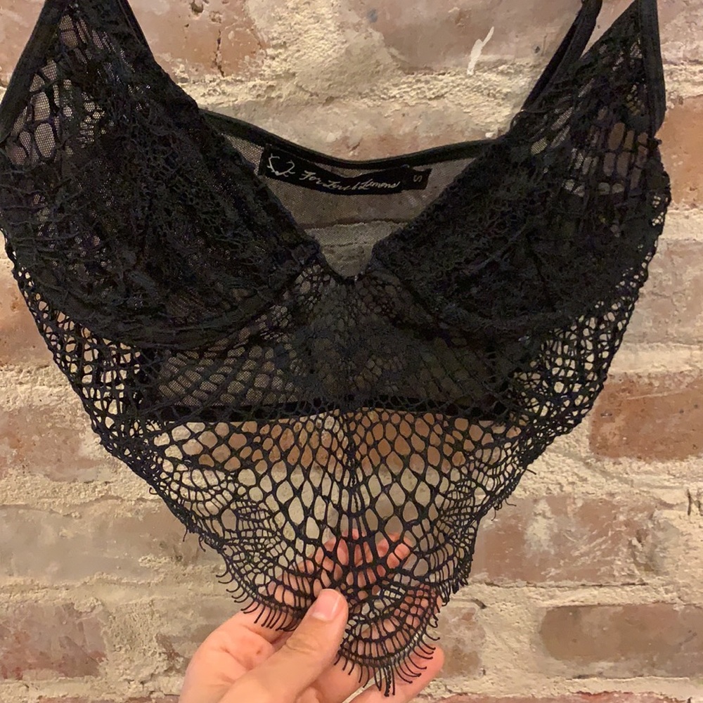 Lace Butterfly Bustier 🦋